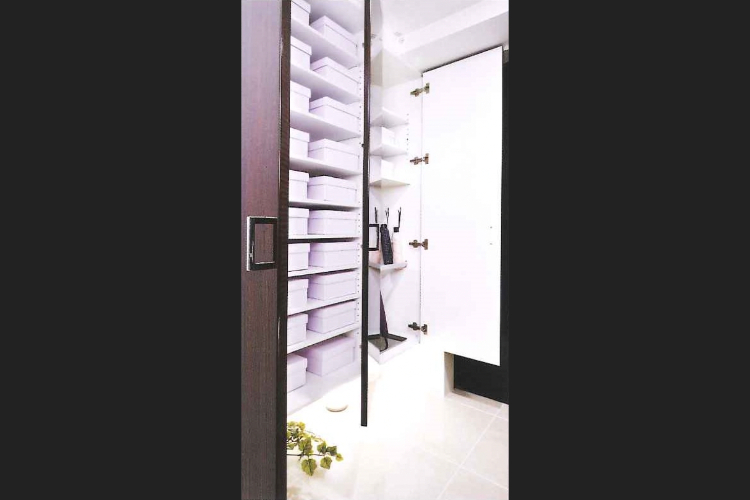 シティテラス神崎川駅前トール型下足入画像