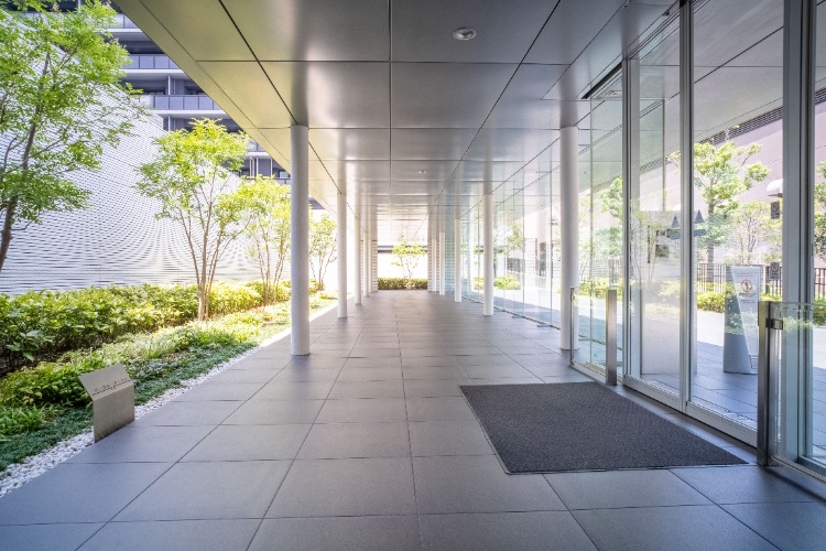 シティテラス神崎川駅前エントランス