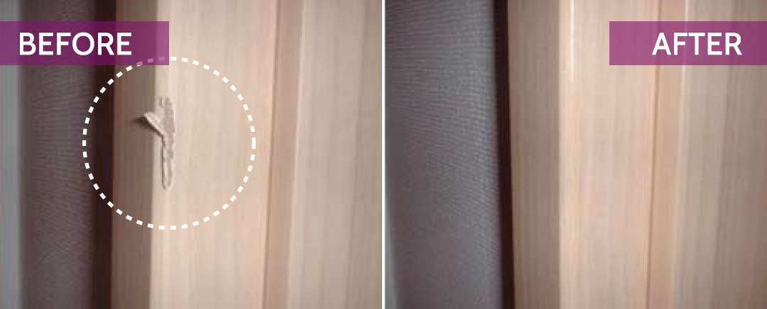 シティテラス神崎川駅前の壁床ポイントリペア